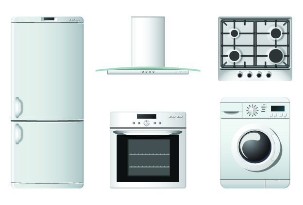 free vector Household appliances icons vector